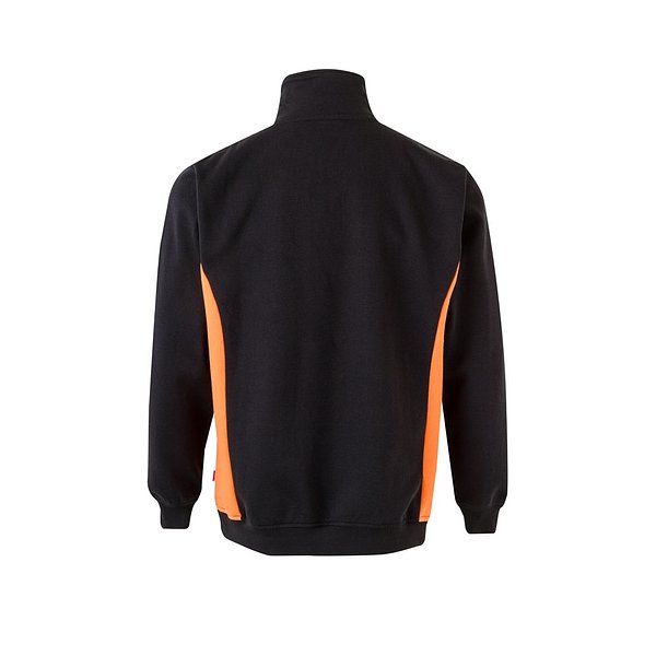 Zweifarbiges Frottee-Sweatshirt (260 g/m²), aus Polyester (65 %) und Baumwolle (35 %) Rudorscht