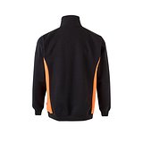 Zweifarbiges Frottee-Sweatshirt (260 g/m²), aus Polyester (65 %) und Baumwolle (35 %) Rudorscht