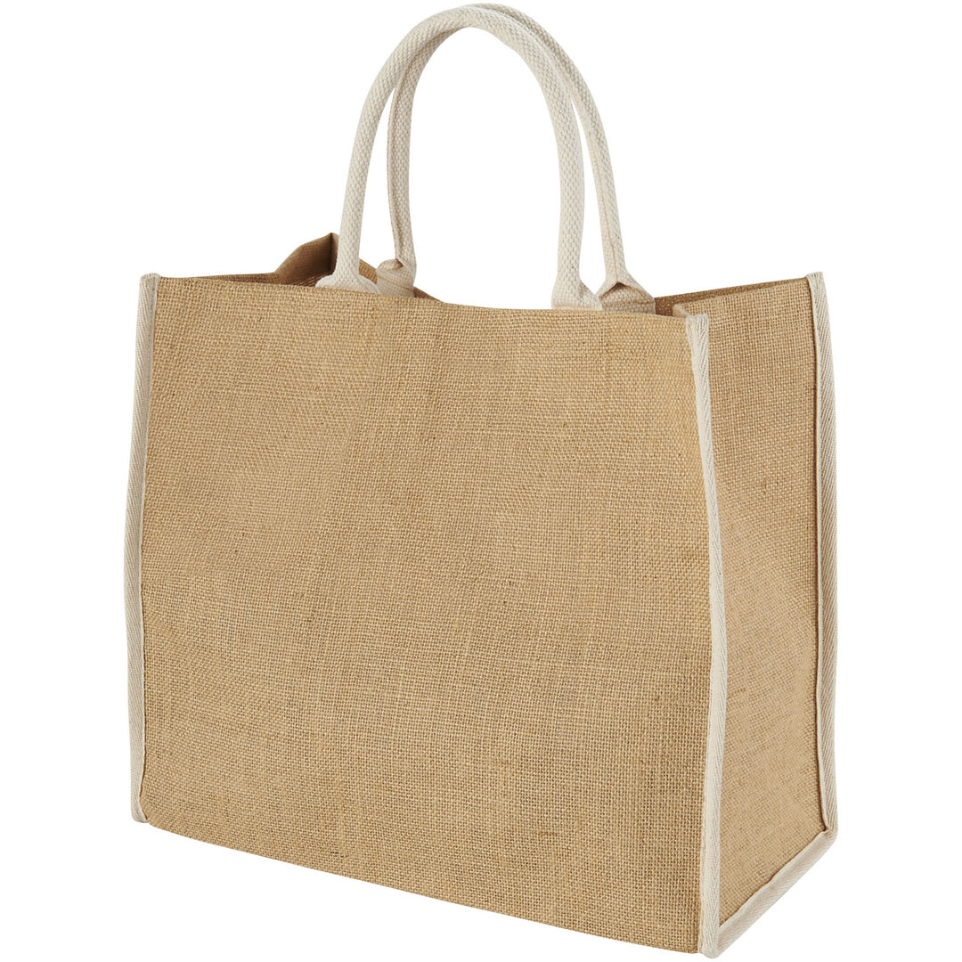 Farbige Jute Tragetasche 25L - Giuna