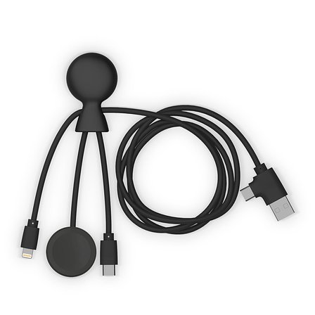 Mr. Bio Long Multi-Kabel für Apple/Samsung Watch 1 Meter Elinat