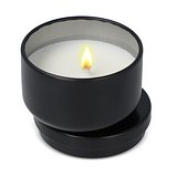 Asana unparfümierte Kerze auf Pflanzenbasis in recycelter Dose Menjast