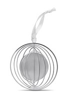 Ornament mit Band, rund Nate