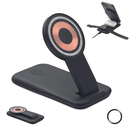 3in1 kabellose Ladestation 15W Pauliun