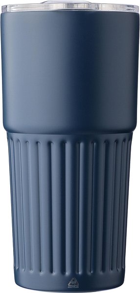 Recycelter Edelstahl-Trinkbecher mit doppelter Wand (500 ml) Walurix