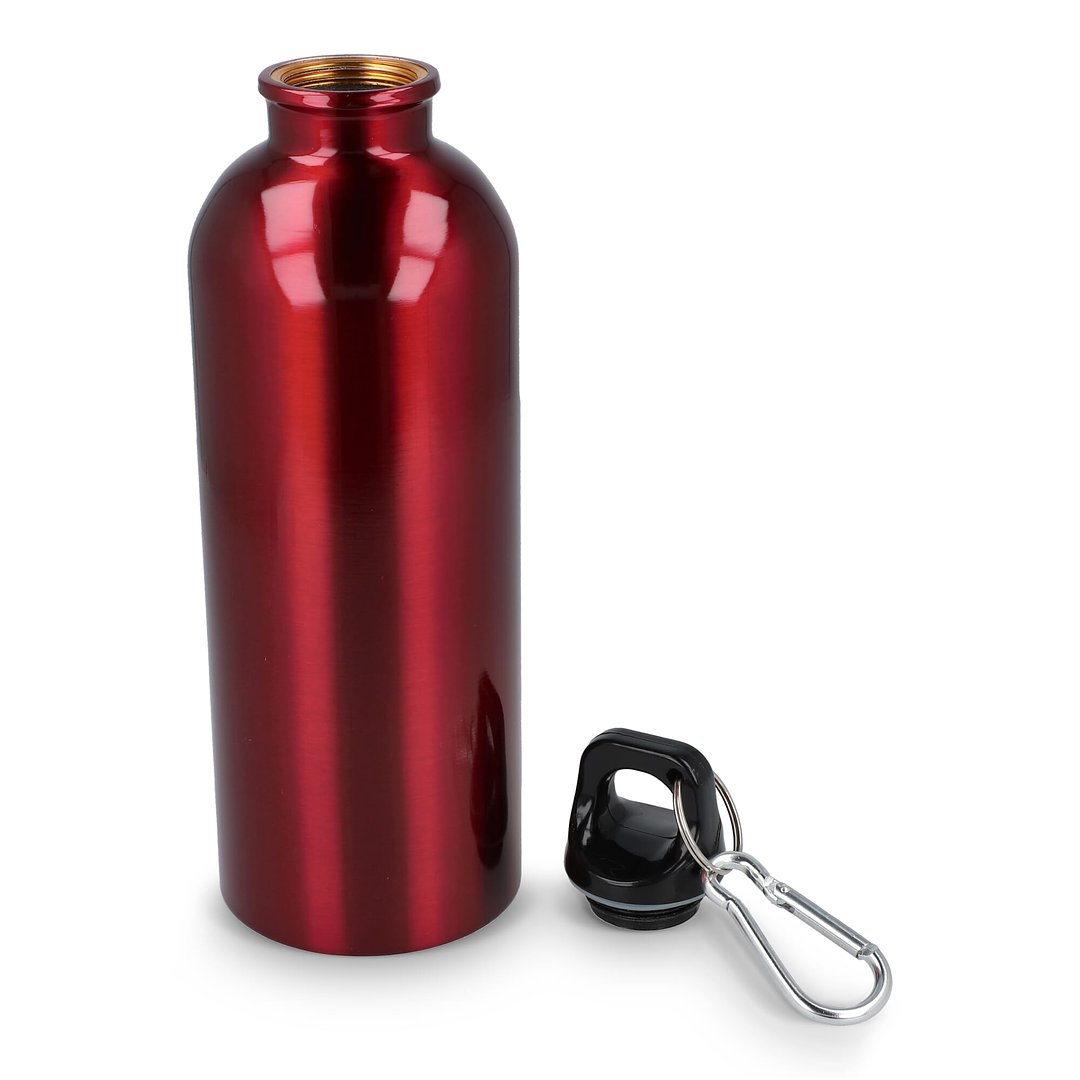 R-Edelstahl einwandige Flasche mit Karabiner 500 ml Nolfrina