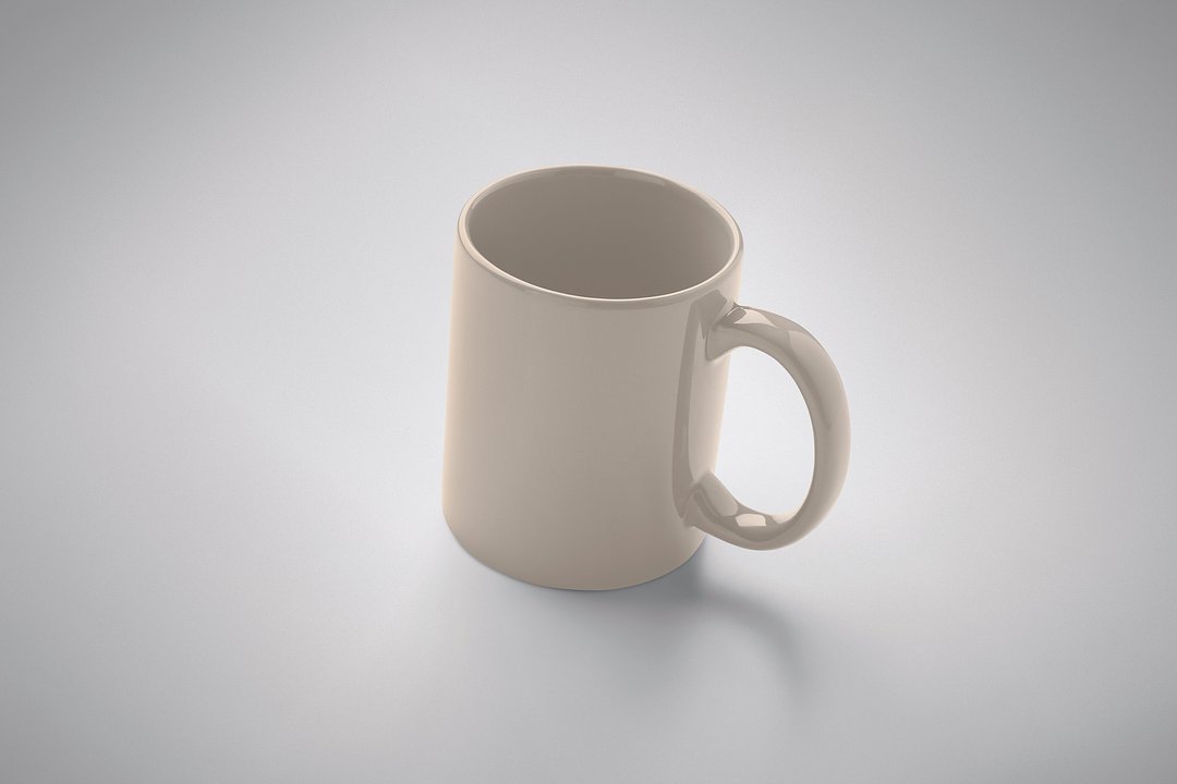 Farbiger Keramikbecher 300ml Rudyli