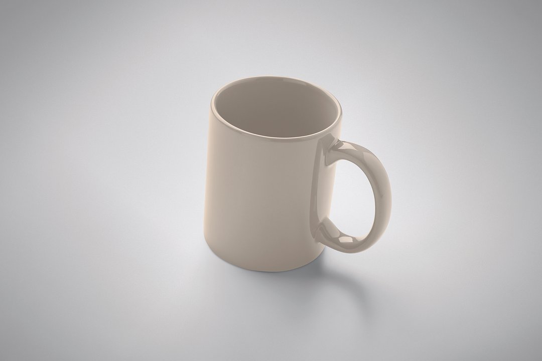 Farbiger Keramikbecher 300ml Rudyli