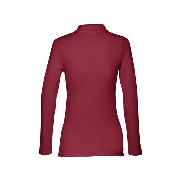 Damen Langarm-Poloshirt Minata