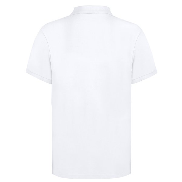 Erwachsene Weiss Polo-Shirt Idpan