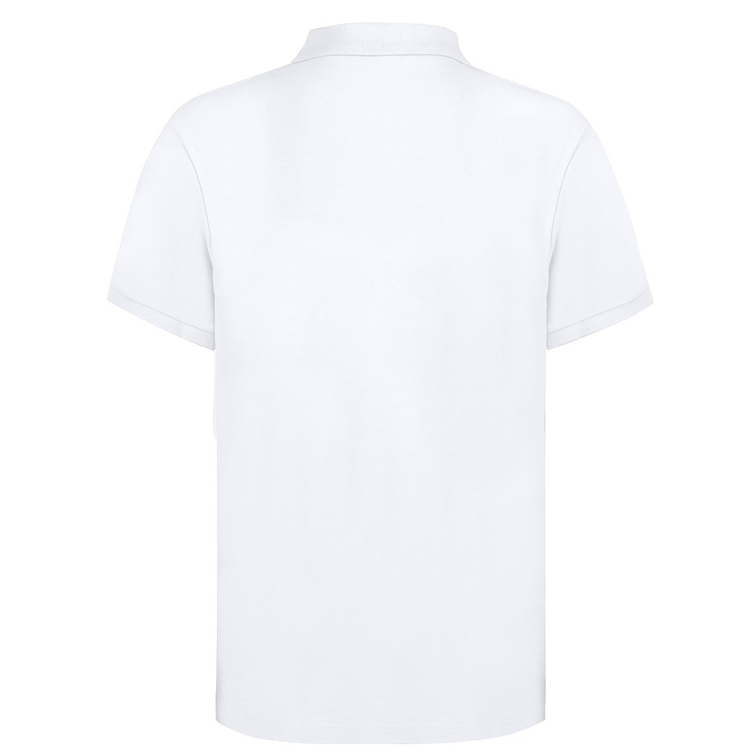 Erwachsene Weiss Polo-Shirt Idpan