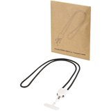 65 W 5-in-1-Ladekabel mit Lanyard aus recyceltem Kunststoff - Doldi