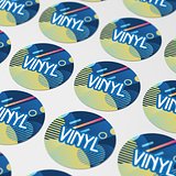 Vinyl Sticker Rund Ø 20 mm Albrili