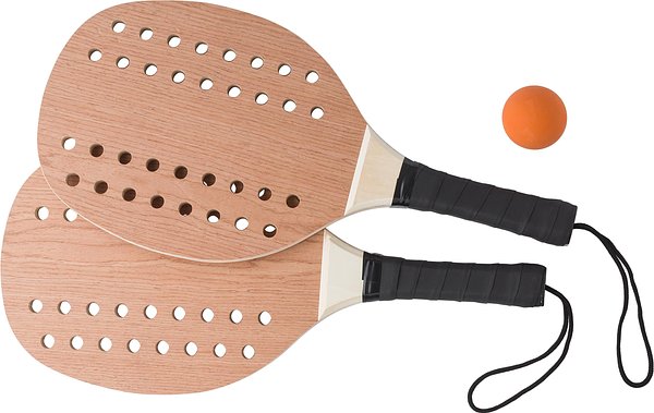 Tennisset aus Rosenholz Luri