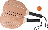 Tennisset aus Rosenholz Luri