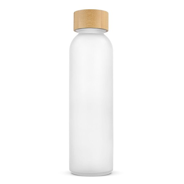Wasserflasche Glas & Bambus 500ml Elvein