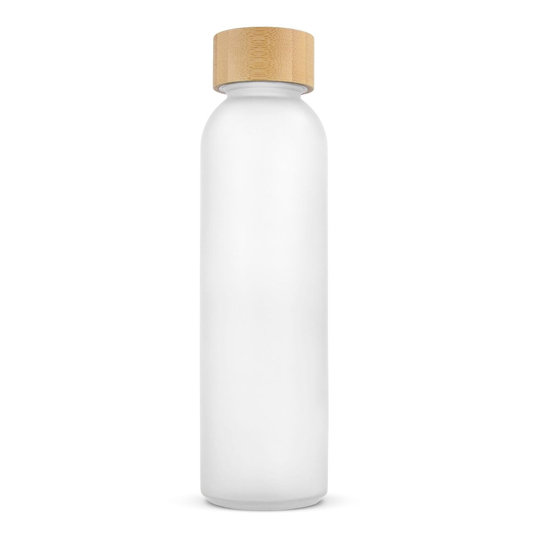 Wasserflasche Glas & Bambus 500ml Elvein