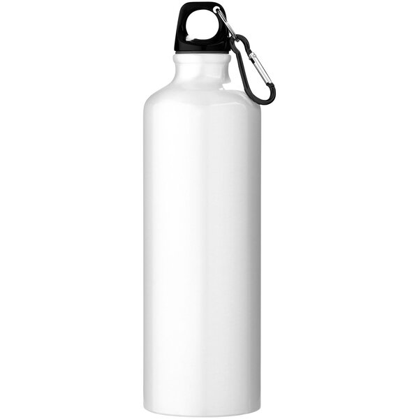 770 ml RCS-zertifizierte Trinkflasche aus recyceltem Aluminium mit Karabinerhaken - Wari