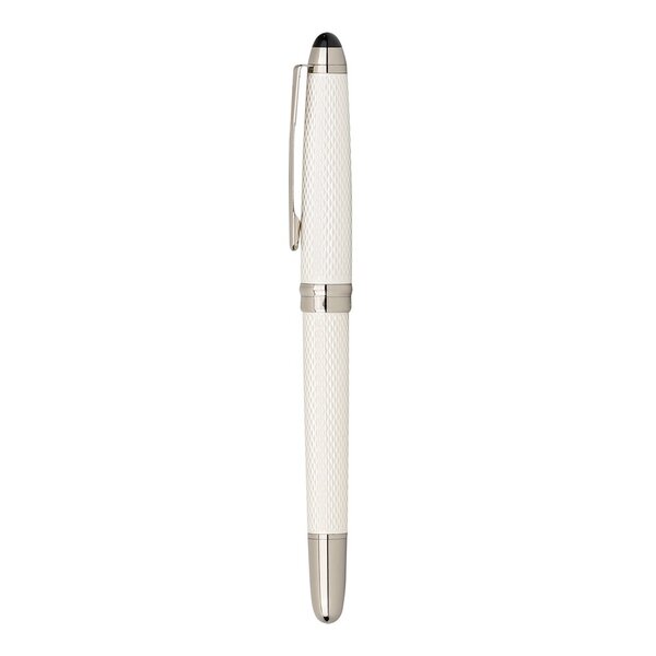 Schreibset mit Tintenroller und Kugelschreiber aus Metall Lütha