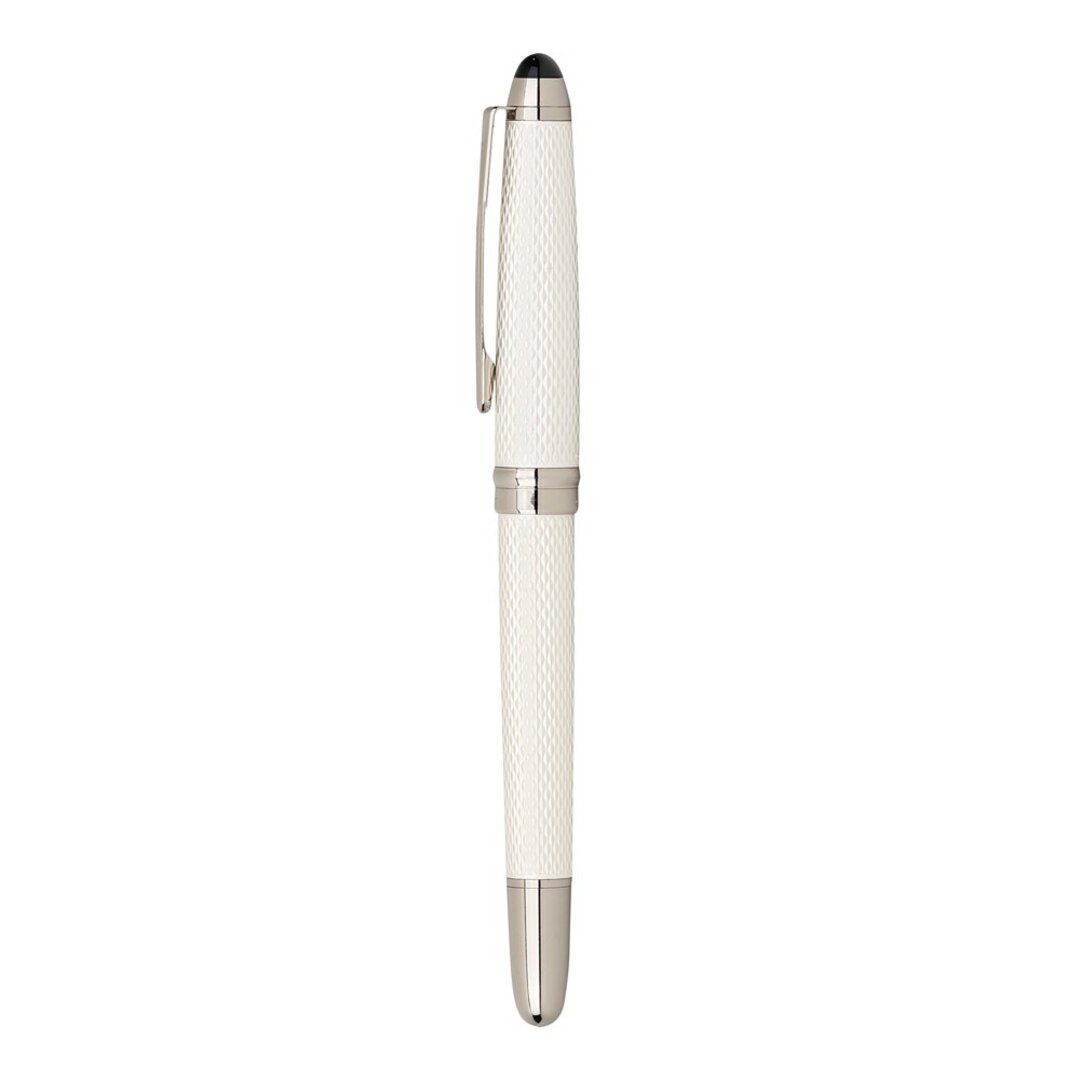 Schreibset mit Tintenroller und Kugelschreiber aus Metall Lütha