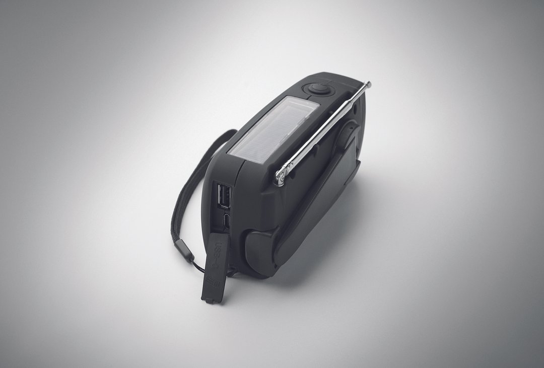 AM/FM Radio mit Taschenlampe Anrilga