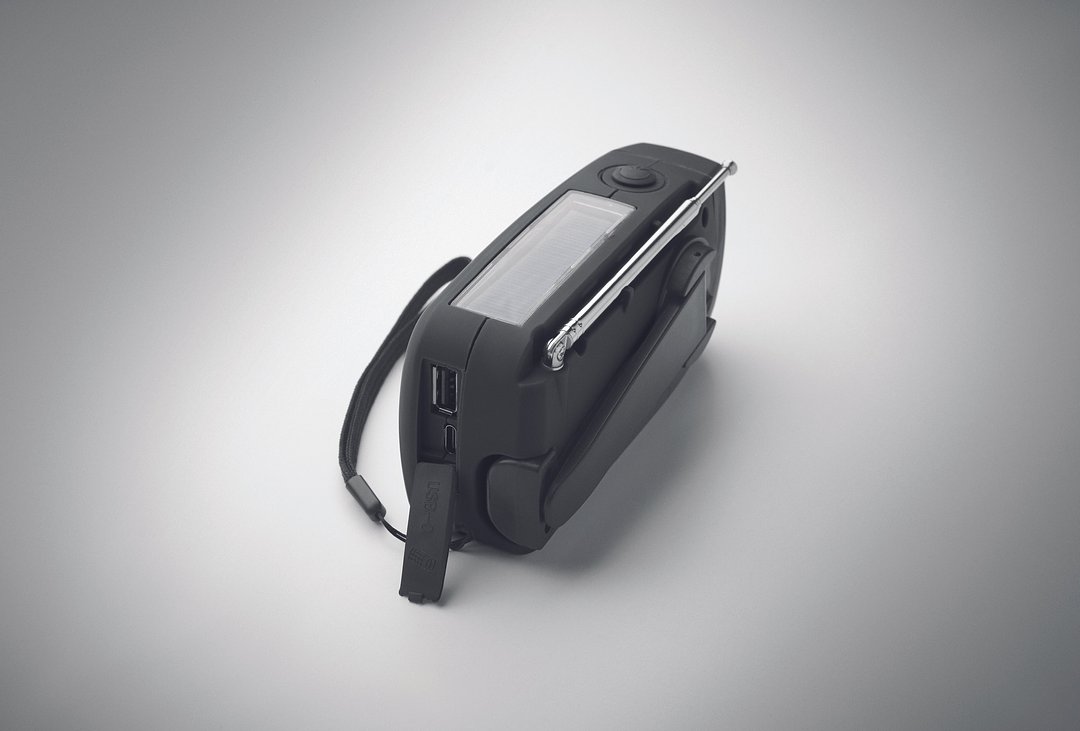 AM/FM Radio mit Taschenlampe Anrilga