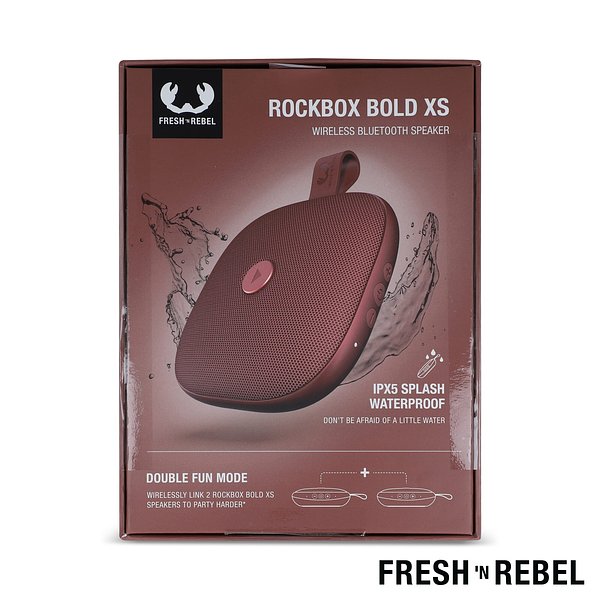 Rockbox Bold Xs splashproof TWS speaker 4W Giuan