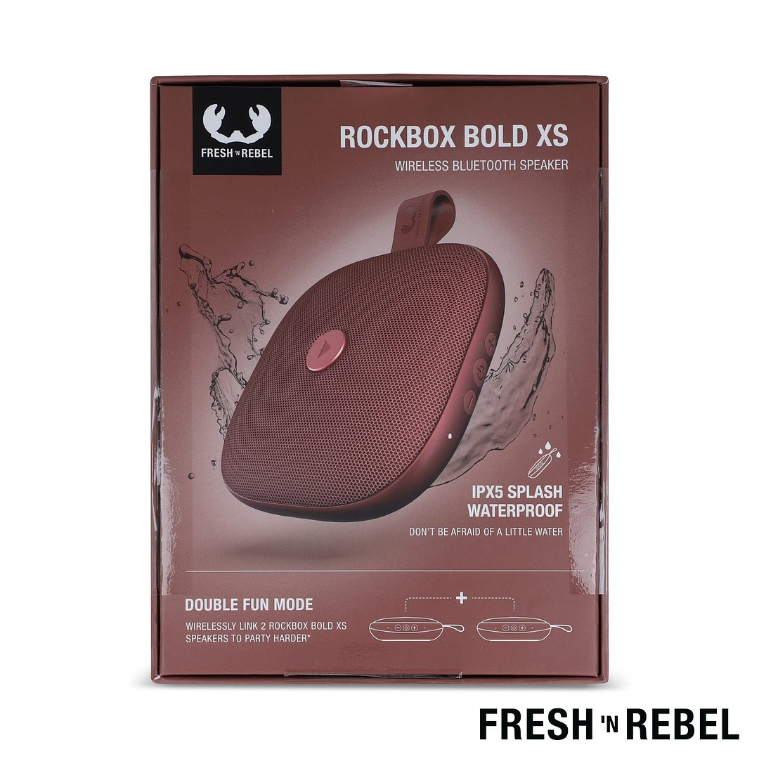 Rockbox Bold Xs splashproof TWS speaker 4W Giuan