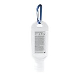 Handreinigungsgel 50ml mit Karabiner Ansel
