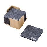 rPET-Filz-Untersetzer-Set Annel