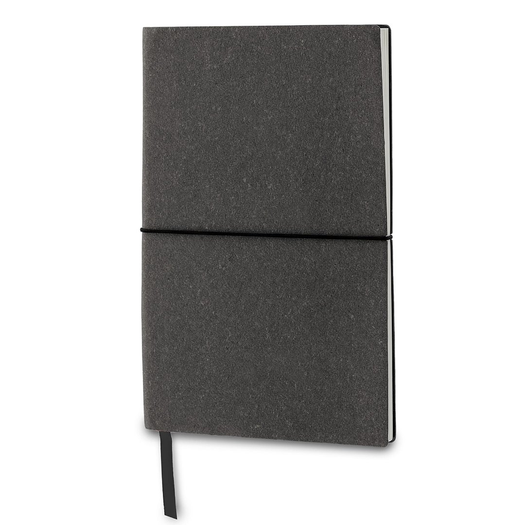 Notizbuch mit Einband aus recycelten Leder Din A5 Noldi