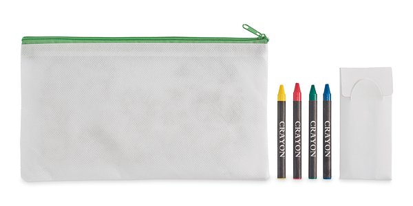 Schlampermäppchen mit Stiften Vregnath