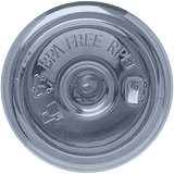 650 ml Sportflasche aus recyceltem Kunststoff - Bistga