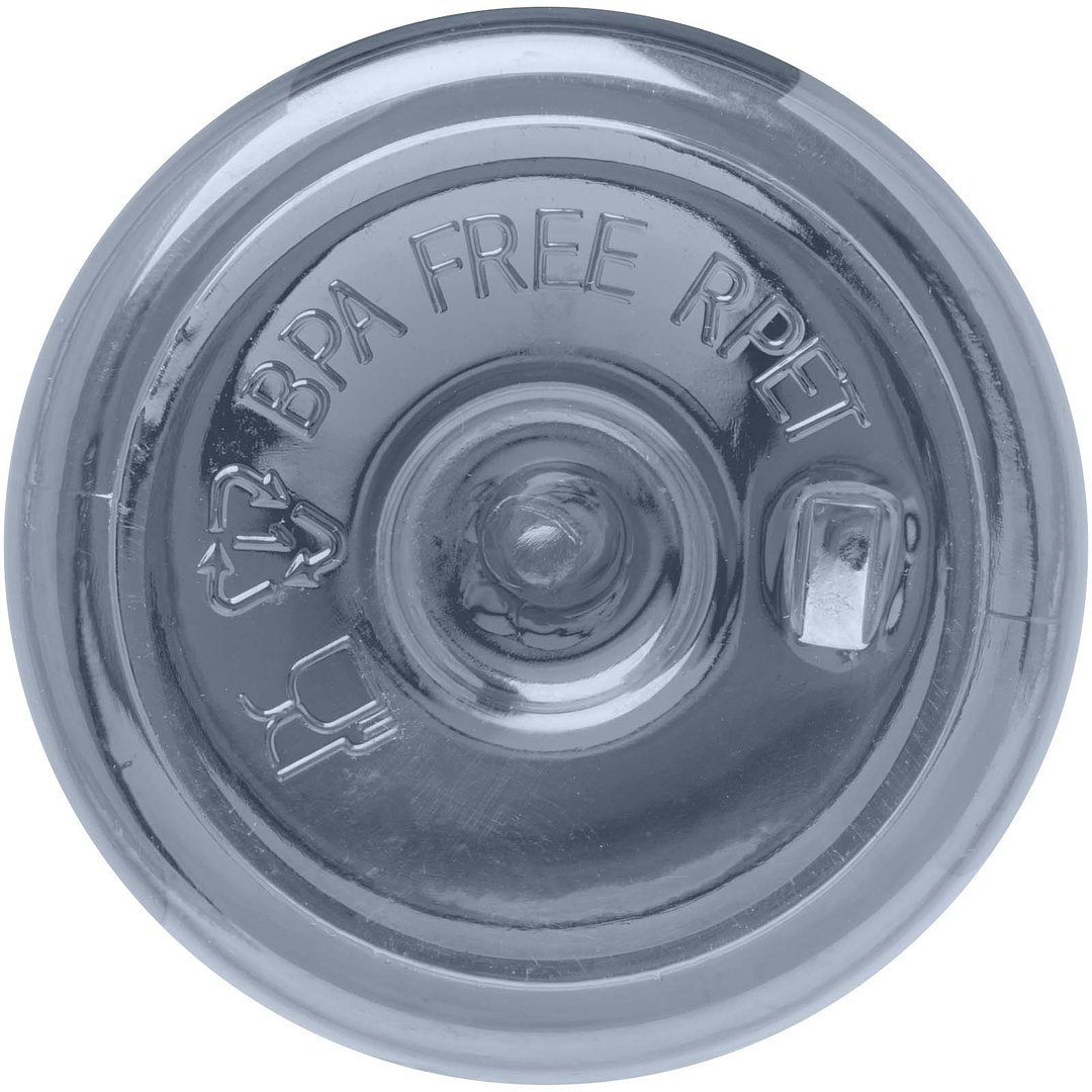 650 ml Sportflasche aus recyceltem Kunststoff - Bistga