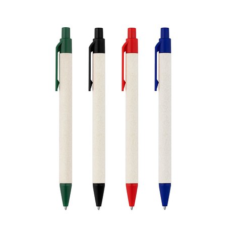 Kugelschreiber aus recycelten Milchverpackung Nollineli