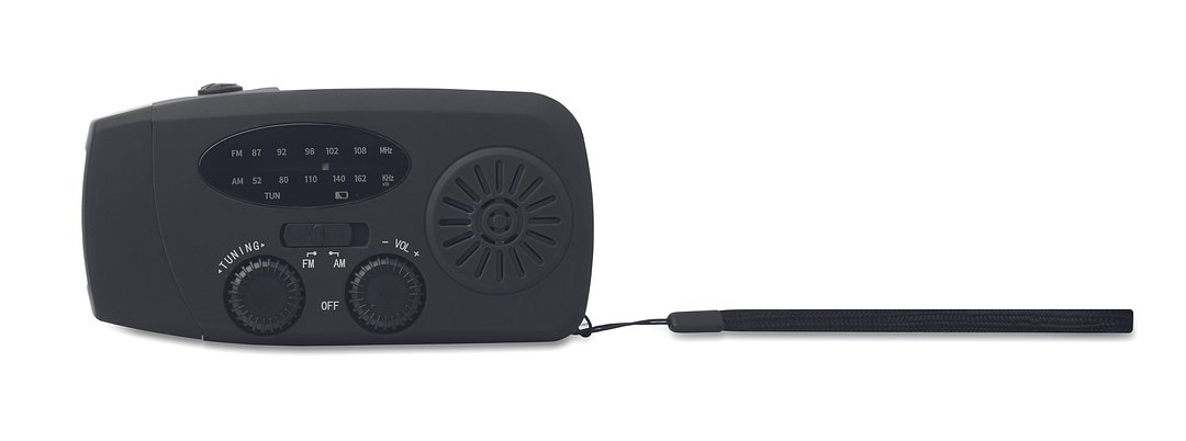 AM/FM Radio mit Taschenlampe Anrilga