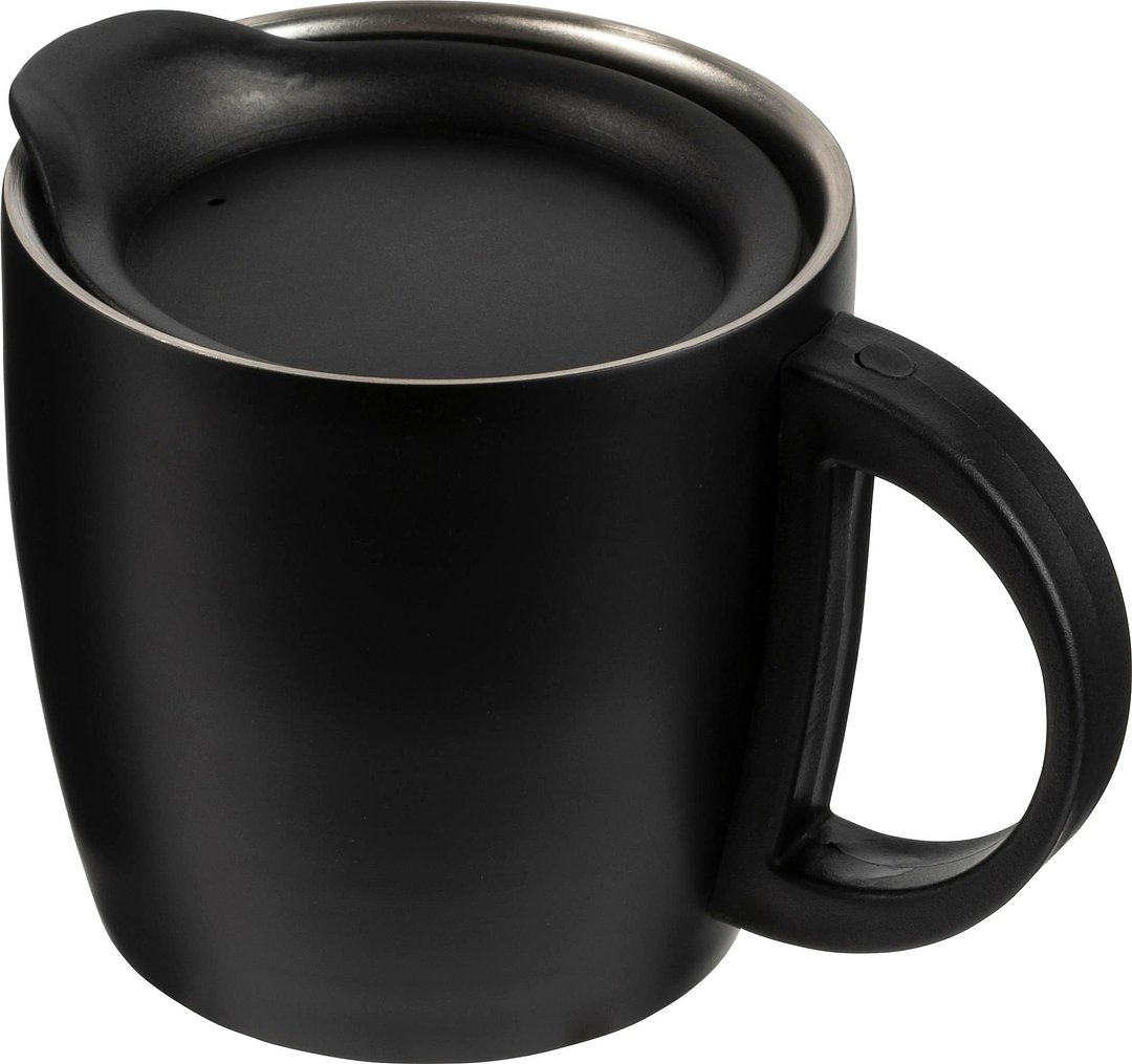 Doppelwandiger Kaffeebecher aus Edelstahl (350 ml) Vrenatia