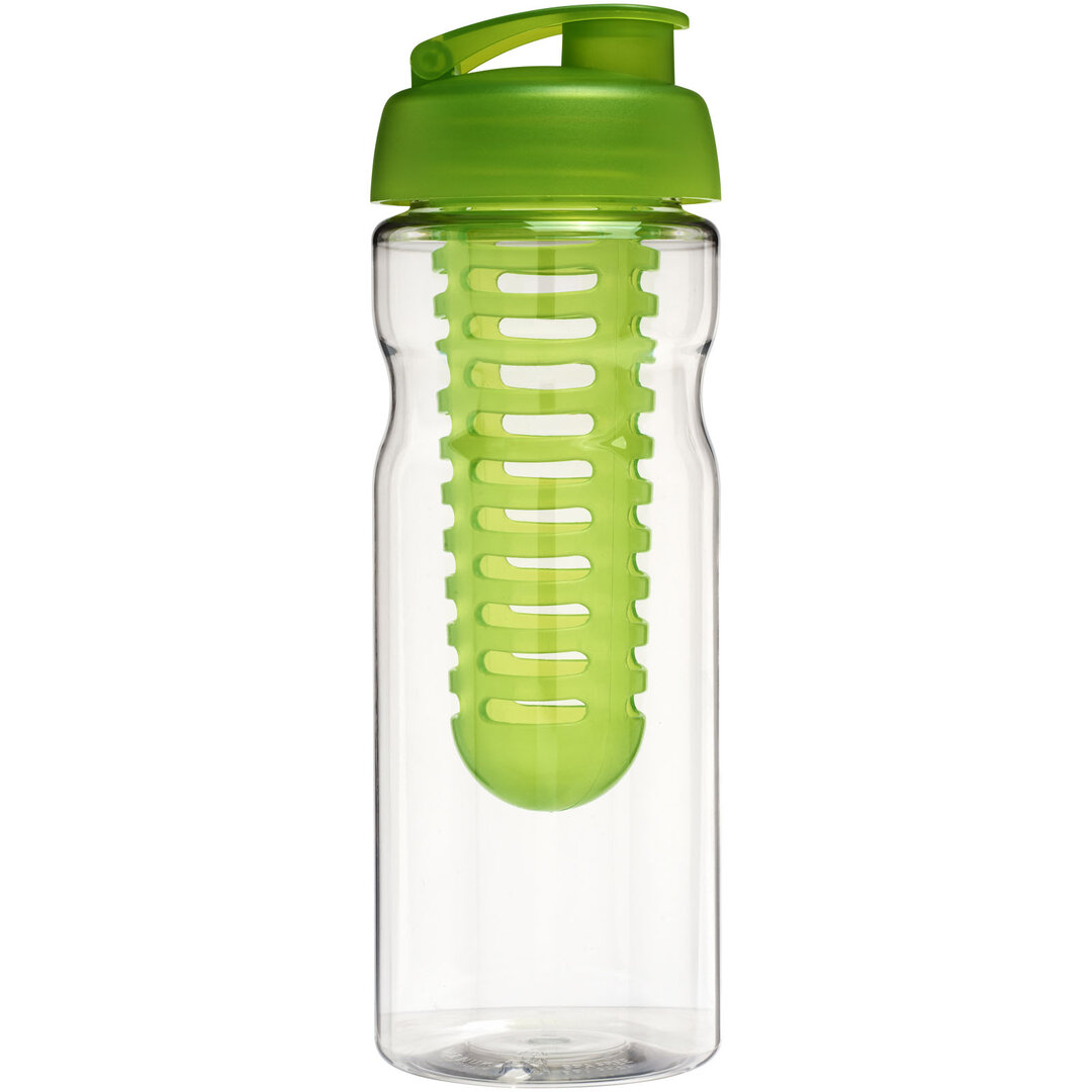 Base 650 ml Sportflasche mit Klappdeckel und Infusor - Tria