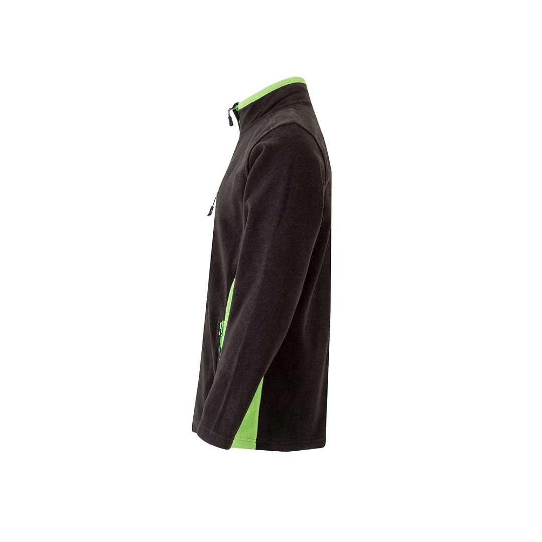 Zweifarbige Fleecejacke (220g/m²) aus Polyester (100%) Buoreni