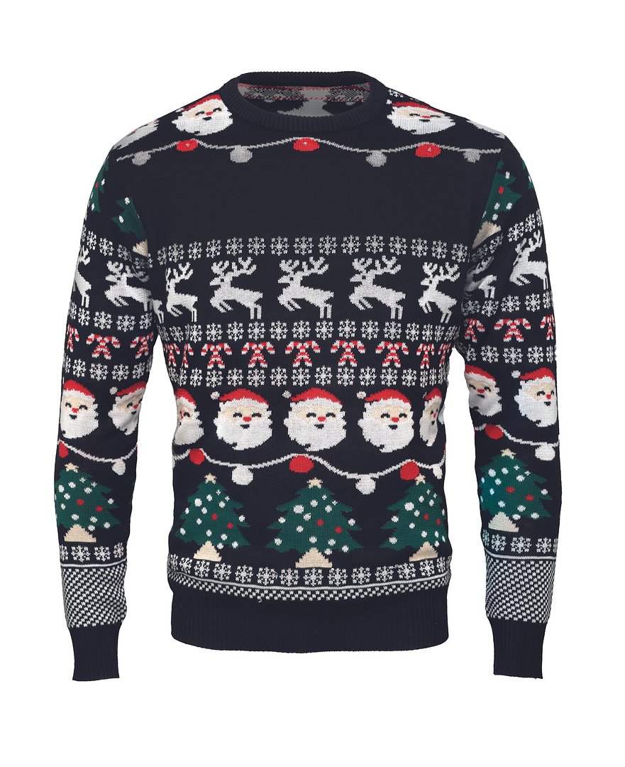 Weihnachts-LED-Pullover L/XL Raitli