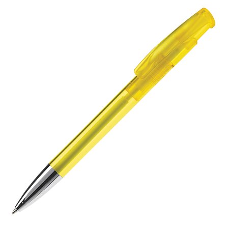 Kugelschreiber Avalon Transparent mit Metallspitze Chli