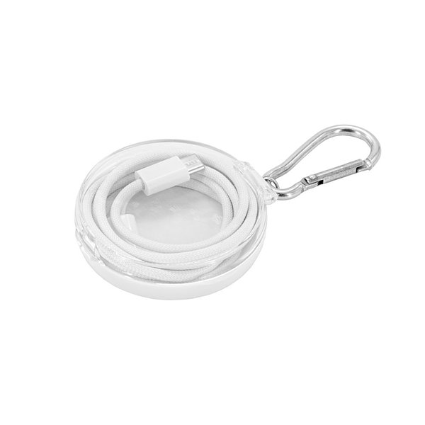USB-C-zu-USB-C-Kabel mit geflochtenem Kabel (60 W), hergestellt aus ABS, Edelstahl, Aluminium und Polyester Gierdin