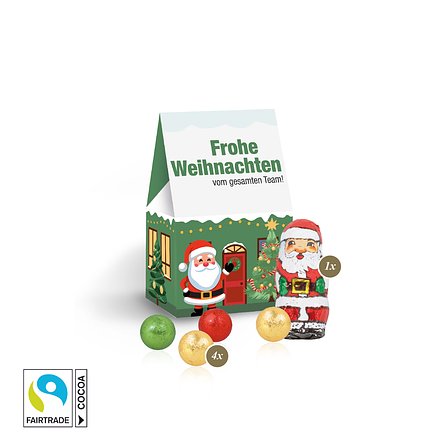 Präsent "Christmas Minis" mit Fairtrade® Schokolade