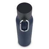 Karabiner mattierte Isolierflasche 600 ml Paunas