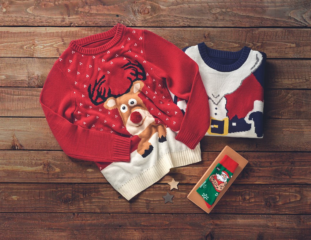 Weihnachtspullover L/XL Anneli