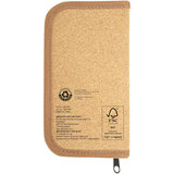 24-teiliges Werkzeugset aus recyceltem RCS Kunststoff mit Korketui - Bean