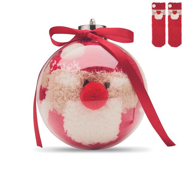Weihnachtsbaumkugel mit Socken Frikc