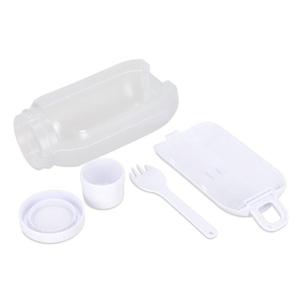 All-in-One-Lunchbox mit Soßenfach und Löffel-Gabel Aitlixl