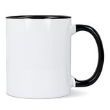 Oslo Sublimationsbecher farbig innen & Griff 300ml Oleyca