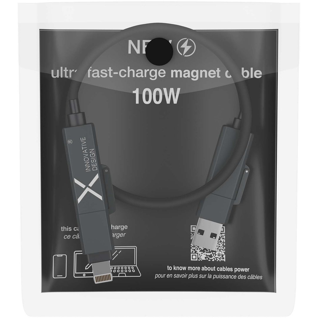 100 W magnetisches Silikon Ladekabel - Vrenana