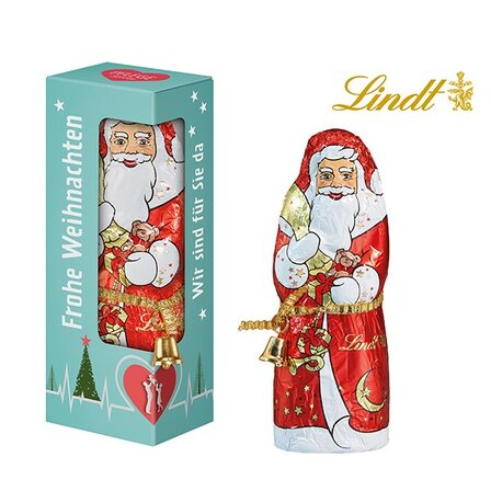 Lindt Weihnachtsmann in Geschenkbox